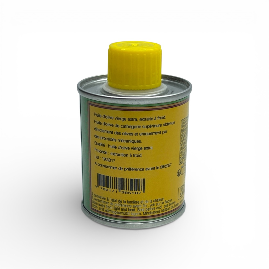 Bidon d'huile d'olive AOP CORSE 100 ml - Alziari