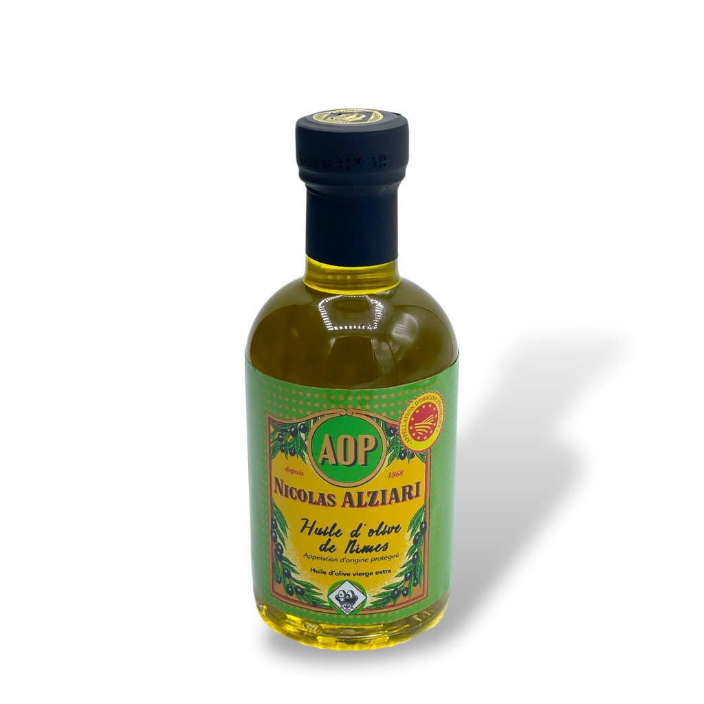 200ml Flasche Olivenöl GUB Nimes - Alziari