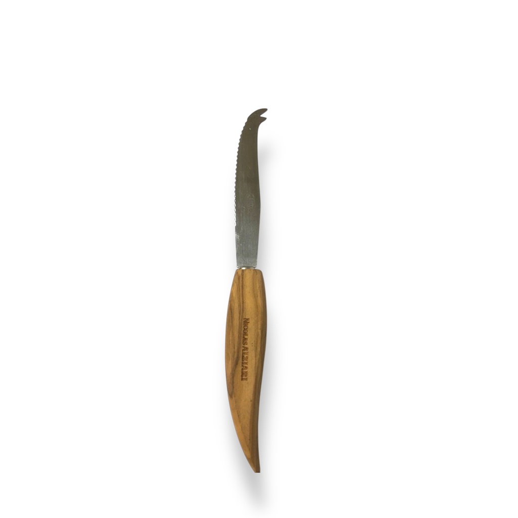 Couteau à fromage 15 cm en bois d’olivier