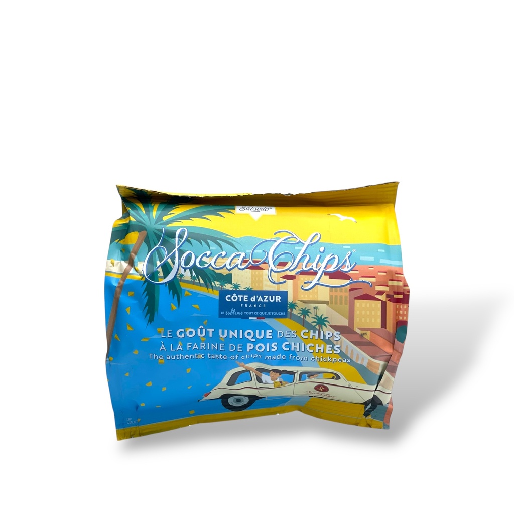 40g sachet of Socca Chips