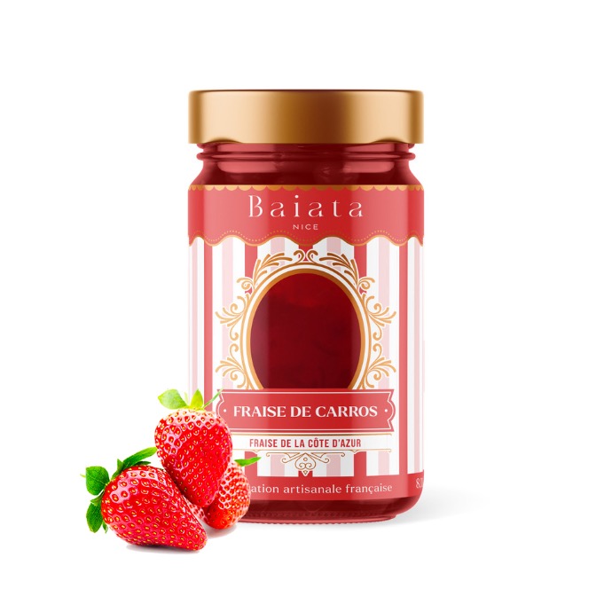 Fruit delight: "Carros Strawberry" 230g - Baiata