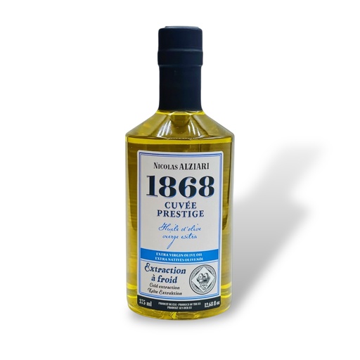 [1157] 375ml bottle Olive oil fruity and soft - Cuvée PRESTIGE - Alziari;     