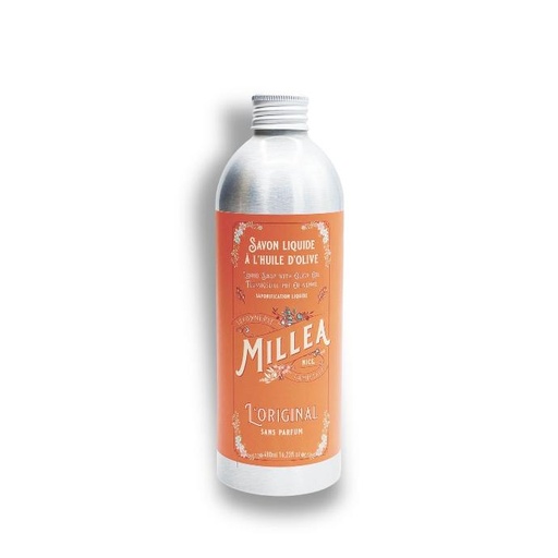 [5079] Recharge Flacon Savon Liquide à l’huile d’olive 480 ml - l'original - Millea