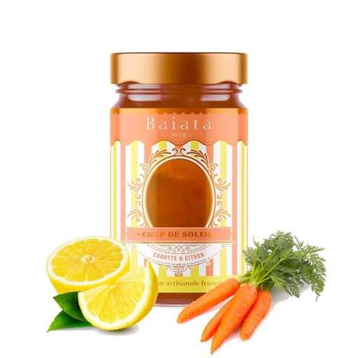 [5094] Délice de fruits Carotte & Citron «Coup de soleil » 230g - Baiata