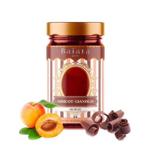 [6015] ‘Lou Delici’ Apricot & Gianduja Fruit Delight 230g - Baiata