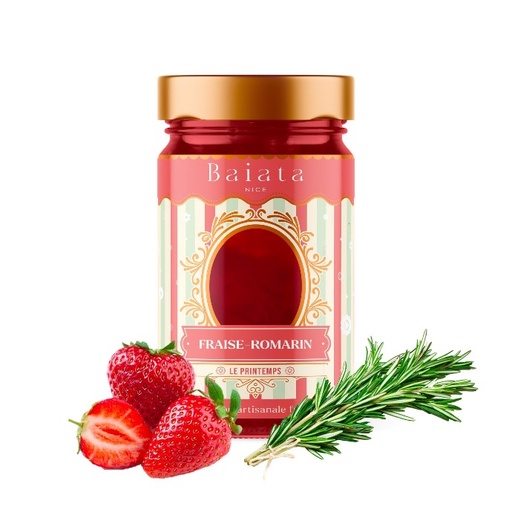 [6017] Fruit Delight strawberry and rosmary "The Spring" 230 g - Baiata