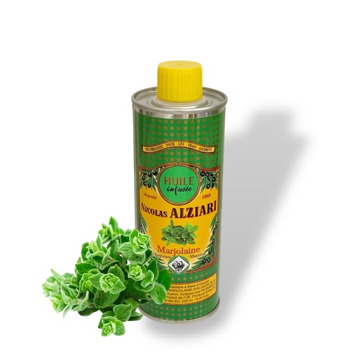 [5558] Huile d'olive infusée MARJOLAINE 250 ML - Alziari