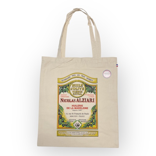 [4517] TOTEBAG 100% coton (gewoben und bedruckt in Frankreich) - ALZIARI 