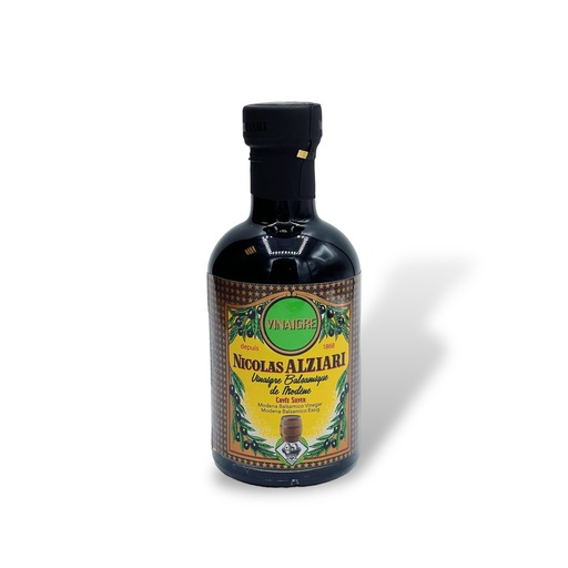 [1068] Vinaigre Balsamique cuvée Silver 200 ml - Alziari