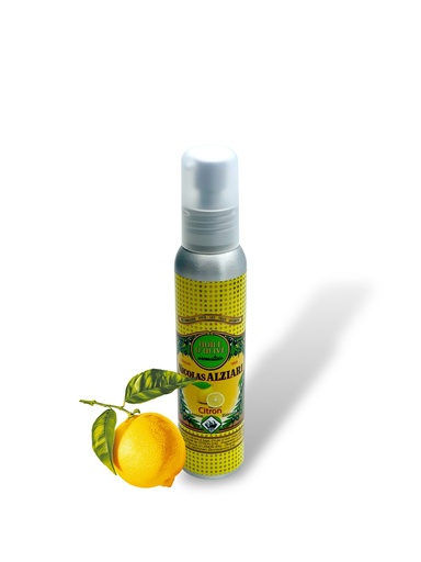 [1147] 100ml flask pump Olive oil Lemon flavored - Alziari