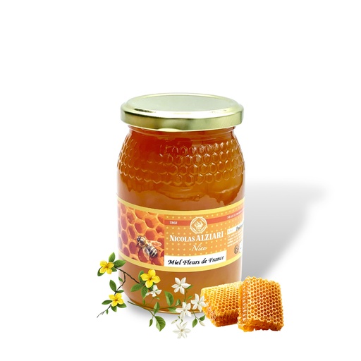 [4038] 500g flower honey