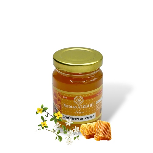 [4061] Miel de France Toutes fleurs 125 gr - Alziari