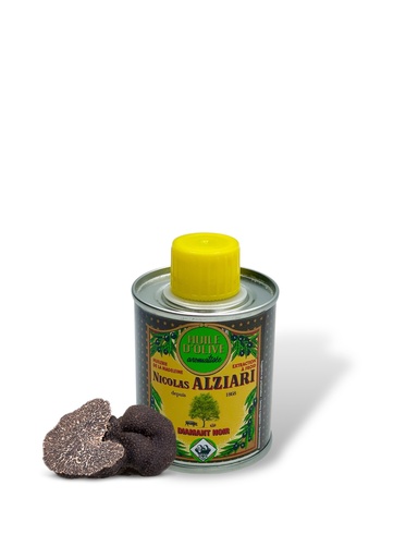 [4558] 100 ml tin Olive oil Truffle flavored - Alziari