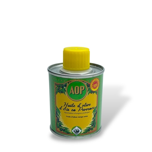 [4957] 100ml tin Olive oil PDO Aix en Provence - Alziari