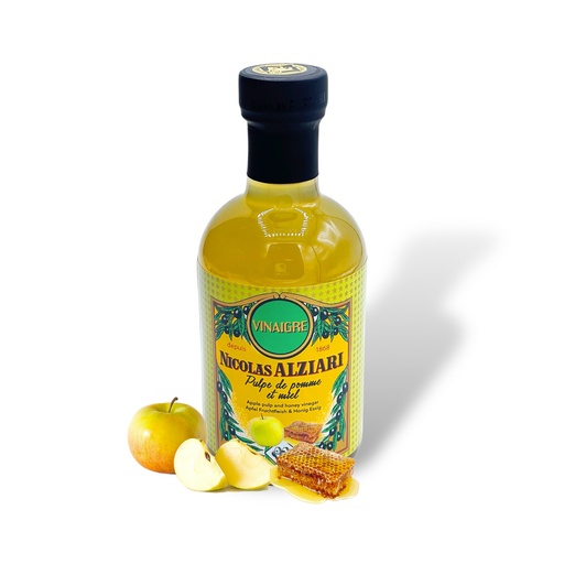 [1114] 200ml Flasche Apfel Fruchtfleisch & Honig - Essig
