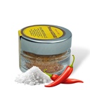 50 g Glas Camargue Salz mit Espelette Peperoni - Alziari