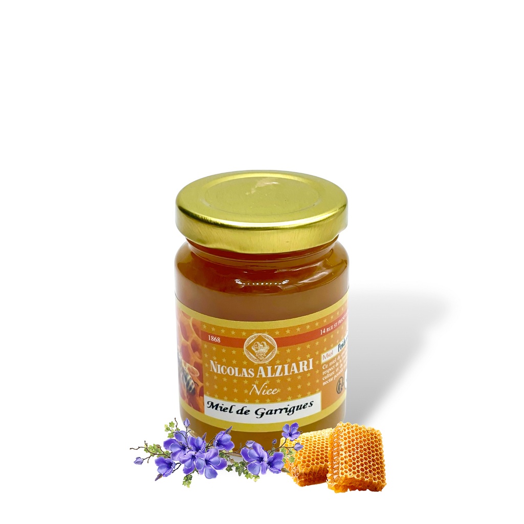 Miel de GARRIGUES de France 125 gr - Alziari
