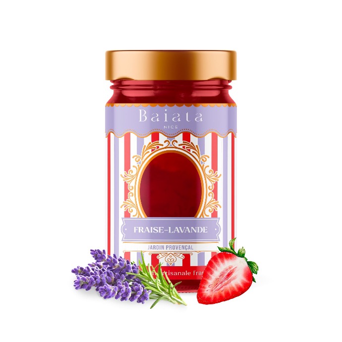 Délice de fruits : "Fraise Lavande" 230g - Baiata