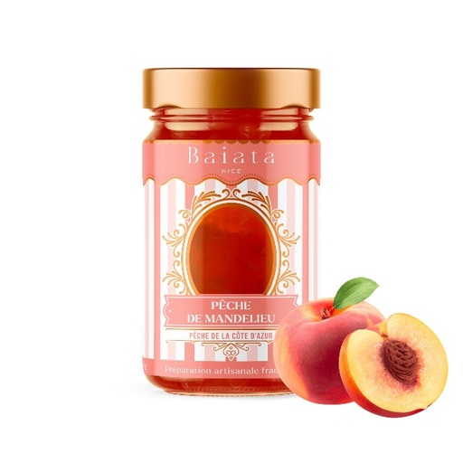 [6019] Délice de fruits : "Pêche de la côte d'Azur" 230g - Baiata