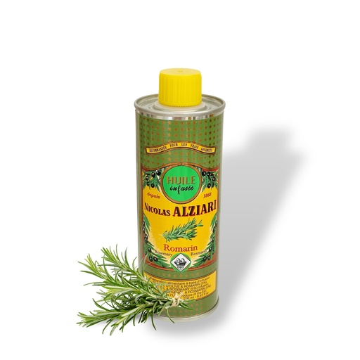 [5554] 250ml tin Olive oil ROSEMARY infused - Alziari