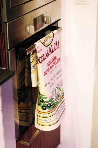 [4514] Alziari-Geschirrtuch 48x72cm (gewoben und bedruckt in Frankreich) - Alziari