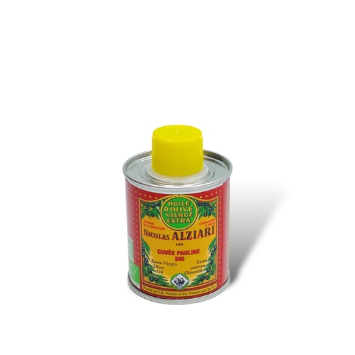 [4554] Bidon huile d'olive Pauline 100 ml Bio* - Alziari