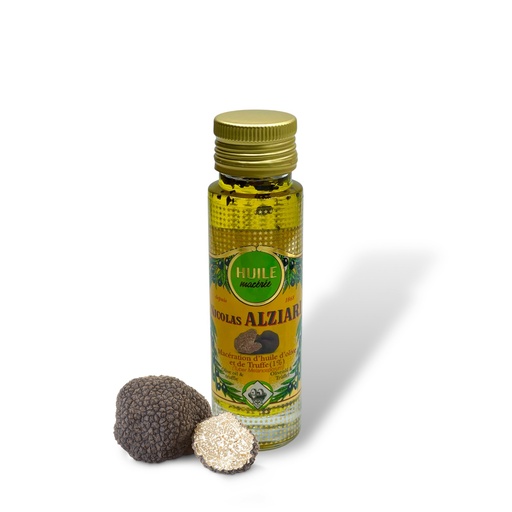 [4937] Huile d'olive macération TRUFFE 100 ml - Alziari