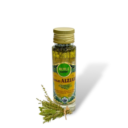 [4940] 100ml bottle Herbs of Provence infused olive oil - Alziari