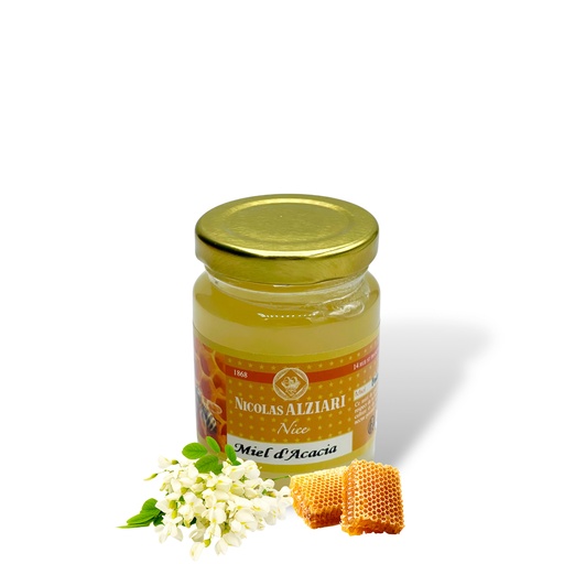 [823] Miel d'ACACIA de France 125g - Alziari